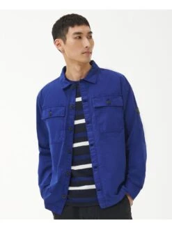 Barbour International Adey Utility Pocket Overshirt - Blue