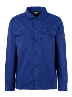 Barbour International Adey Utility Pocket Overshirt - Blue -Barbou Clothing Shop VJGL5 SQ6 0000000020 BLUE MDd2