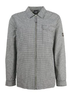 Barbour International Ring Zip Through Overshirt - Black -Barbou Clothing Shop VJGL6 SQ6 0000000004 BLACK MDd2