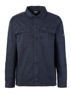 Barbour International Adey Utility Pocket Overshirt - Navy -Barbou Clothing Shop VJGL7 SQ6 0000000048 NAVY MDd2