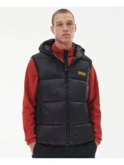Barbour International Hoxton Padded Gilet - Black