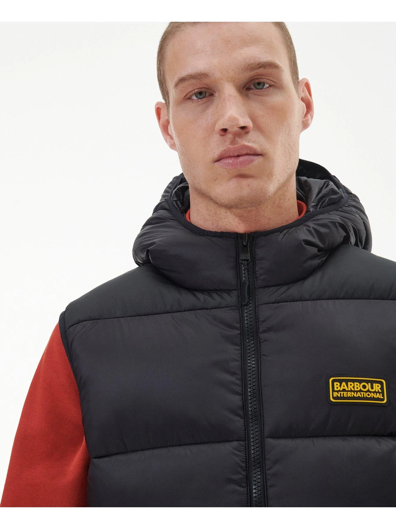 Barbour International Hoxton Padded Gilet - Black 4 Barbour International Hoxton Padded Gilet - Black - Image 4