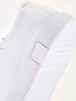 Armani Exchange Chunky Sole Trainers - White -Barbou Clothing Shop VJH0R SQ6 0000000013 WHITE SLd