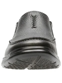 Clarks Cotrell Free Slip On Shoes - Black -Barbou Clothing Shop VJHMP SQ3 0000000004 BLACK SLf
