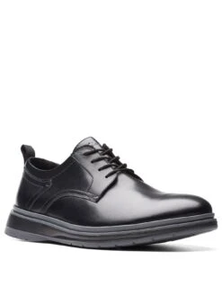 Clarks Chantry Lo Lace Up Shoes -Barbou Clothing Shop VJHMW SQ3 0000000004 BLACK SLf