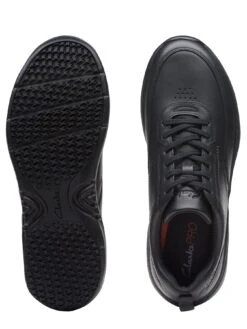 Clarks Pro Lace Up Shoes -Barbou Clothing Shop VJHOE SQ4 0000000004 BLACK SLt