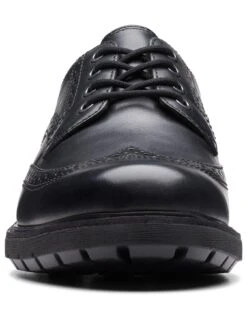 Clarks Batcombe Far Brogue Shoes - Black -Barbou Clothing Shop VJHPA SQ3 0000000004 BLACK SLf