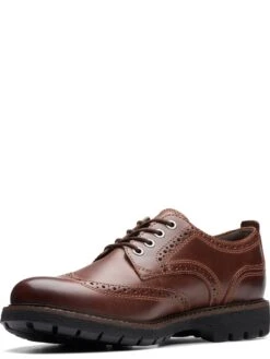 Clarks Batcombe Far Brogue Shoes -Barbou Clothing Shop VJHPE SQ4 0000000108 BEIGE SLt