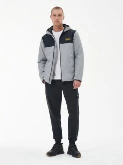 Barbour International Cambell Waterproof Jacket - Light Grey -Barbou Clothing Shop VJKU1 SQ3 0000000215 LIGHT GREY MDo