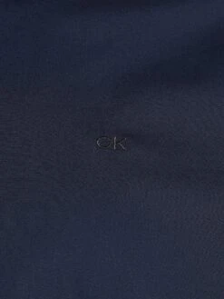 Calvin Klein Big & Tall Stretch Poplin Slim Shirt -Barbou Clothing Shop VJMBX SQ6 0000000048 NAVY MDd2
