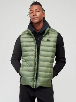 Calvin Klein Side Logo Vest - GreenÂ