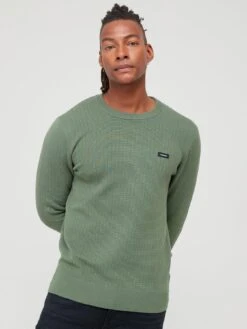 Calvin Klein Structure Sweater - Green 