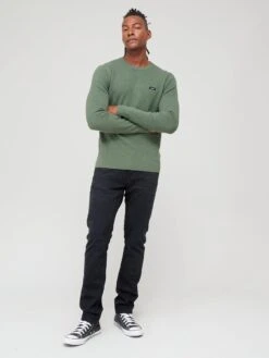 Calvin Klein Structure Sweater - Green  -Barbou Clothing Shop VJNGG SQ3 0000000047 GREEN MDo