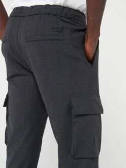 Calvin Klein Wool-Blend Cargo Joggers - Grey -Barbou Clothing Shop VJNHU SQ5 0000000005 GREY MDd1