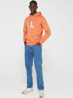 Calvin Klein Jeans Authentic Straight Leg Jeans - Blue  -Barbou Clothing Shop VJV36 SQ3 0000000265 MID WASH MDo