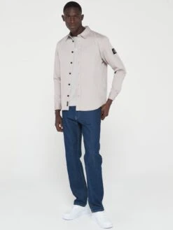 Calvin Klein Jeans Authentic Straight Leg Jeans - Dark Blue -Barbou Clothing Shop VJV3H SQ3 0000000265 MID WASH MDo