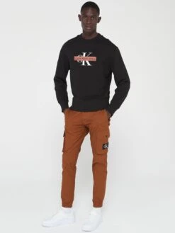 Calvin Klein Jeans Skinny Washed Cargo Pants - Brown  -Barbou Clothing Shop VJV5I SQ3 0000000143 BROWN MDo