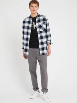 Calvin Klein Jeans Seasonal Monologo T-shirt - Black  -Barbou Clothing Shop VJV6B SQ3 0000000004 BLACK MDo