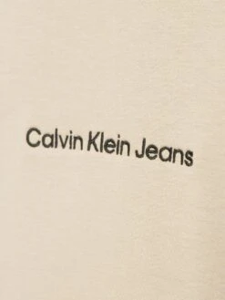 Calvin Klein Jeans Calvin Klein Jeans Institutional T-shirt -Barbou Clothing Shop VJV6E SQ4 0000000108 BEIGE MDd