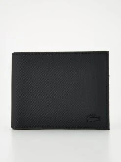 Lacoste Leather Wallet - Black