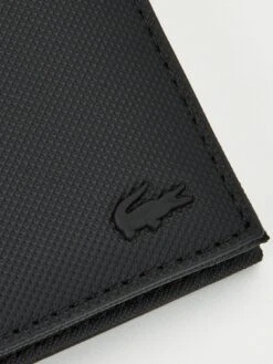 Lacoste Leather Wallet - Black -Barbou Clothing Shop VJW64 SQ4 0000000004 BLACK SLd