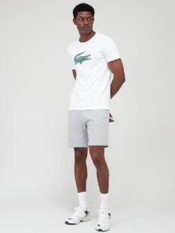 Lacoste Large Croc T-shirt - White -Barbou Clothing Shop VJW77 SQ3 0000000013 WHITE MDo