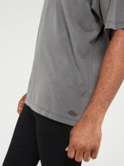 Lacoste Dye Neo Heritage T-shirt - Grey -Barbou Clothing Shop VJW7T SQ5 0000000005 GREY MDd1