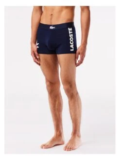 Lacoste 3 Pack Trunks - Blue