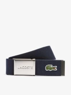 Lacoste Woven Belt - Navy