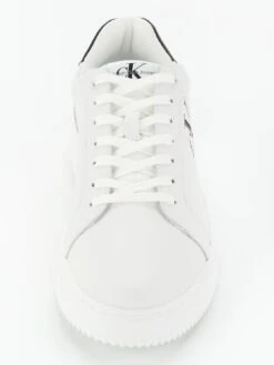 Calvin Klein Jeans Chunky Cupsole Mono Lth -Barbou Clothing Shop VJXLZ SQ4 0000000269 WHITE BLACK SLt