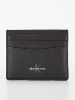 Calvin Klein Jeans Monogram Soft Cardcase - Black