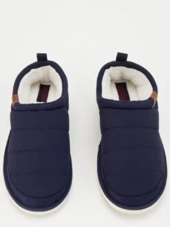 Jack & Jones Padded Slippers - Dark Blue -Barbou Clothing Shop VK2EX SQ4 0000000354 DARK BLUE SLt