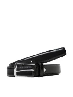 Jack & Jones Leather Belt - Black