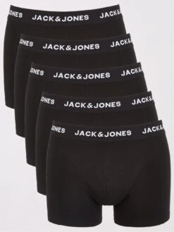 Jack & Jones Jack & Jones 5-Pack Chuey Boxer Briefs - Black