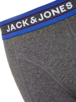 Jack & Jones Jack & Jones 5-Pack Oliver Boxer Briefs - Grey -Barbou Clothing Shop VK34B SQ3 0000000005 GREY SLd