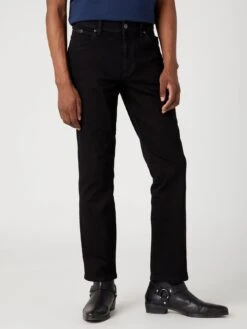 Wrangler Texas Slim Jeans - Black