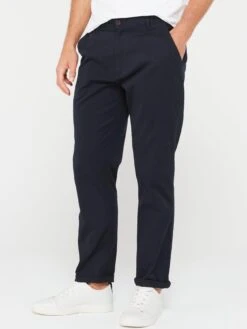 Farah Lawson 2 Way Stretch Twill Trousers - Navy