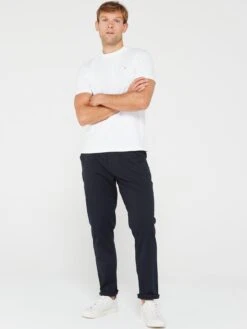 Farah Lawson 2 Way Stretch Twill Trousers - Navy -Barbou Clothing Shop VK91R SQ3 0000000048 NAVY MDo