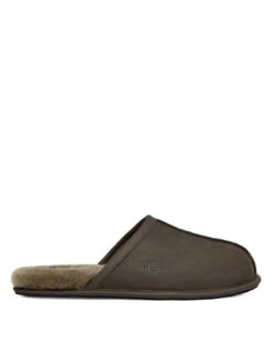 UGG Men's Scuff Leather Slippers - Green