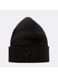 Zavetti Canada Men's Favelli 2.0 Knitted Hat - Black  -Barbou Clothing Shop VKEDA SQ3 0000000004 BLACK SLd