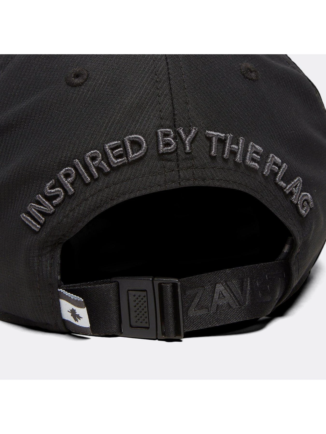 Zavetti Canada Men's Lanetti Tech Baseball Cap - Black 4 Zavetti Canada Men's Lanetti Tech Baseball Cap - Black - Image 4