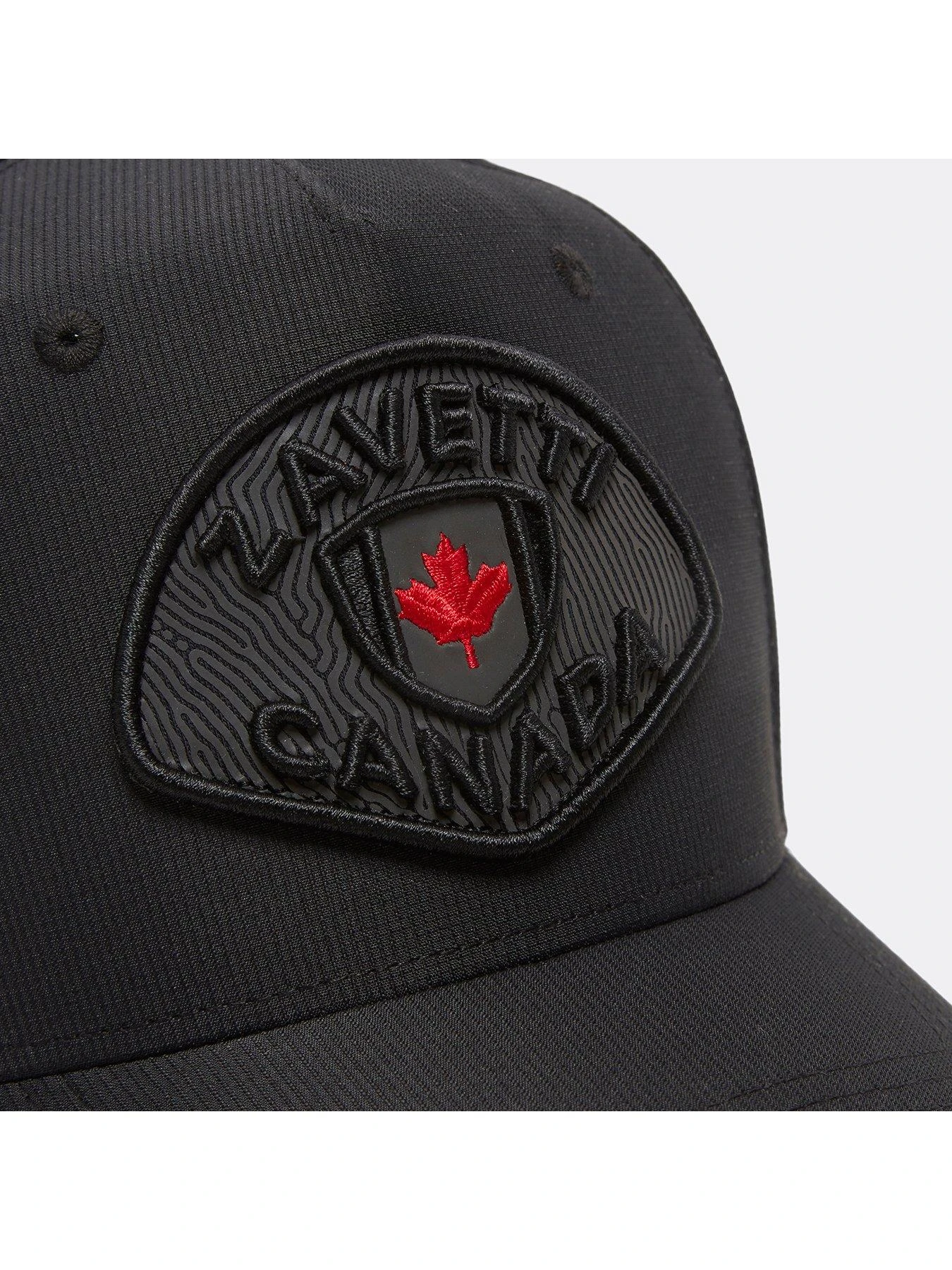 Zavetti Canada Men's Lanetti Tech Baseball Cap - Black 5 Zavetti Canada Men's Lanetti Tech Baseball Cap - Black - Image 5