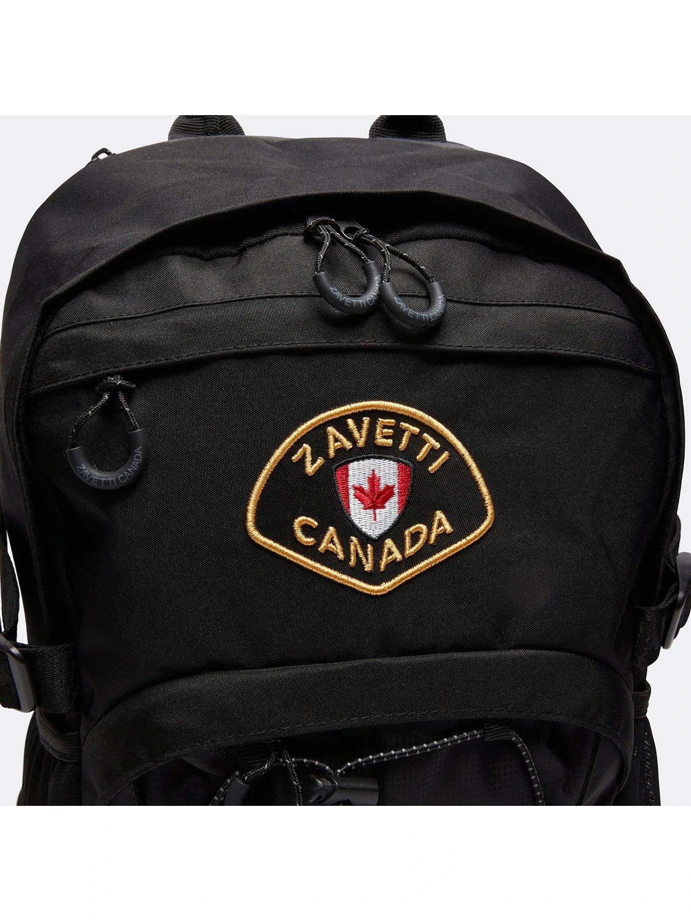 Zavetti Canada Men's Caprioli Backpack - Black 4 Zavetti Canada Men's Caprioli Backpack - Black - Image 4
