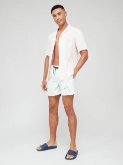 Jack & Jones Jack & Jones Palm Tree Graphic Swimshorts - Light Blue -Barbou Clothing Shop VKO2N SQ3 0000000150 LIGHT BLUE MDo