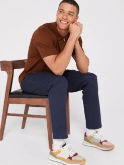 Jack & Jones Dave Chino Trousers - Navy -Barbou Clothing Shop VKO63 SQ4 0000000048 NAVY MDd