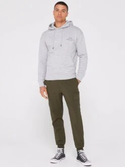 Jack & Jones Ryan Tech Cargo Trousers - Green -Barbou Clothing Shop VKO6B SQ3 0000000047 GREEN MDo