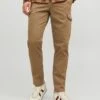 Jack & Jones Jack & Jones Ollie Bowie Slim Fit Cargo Trousers - Brown