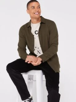 Jack & Jones 2 Pack Long Sleeve Shirts - Multi -Barbou Clothing Shop VKP0D SQ5 0000000029 MULTI MDd