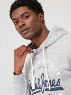 Jack & Jones Jack & Jones Graphic Logo Tracksuit - Light Grey -Barbou Clothing Shop VKP39 SQ4 0000000215 LIGHT GREY MDd