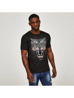 Alessandro Zavetti Growler Paint T-shirt - Black -Barbou Clothing Shop VKPYT SQ4 0000000004 BLACK MDd